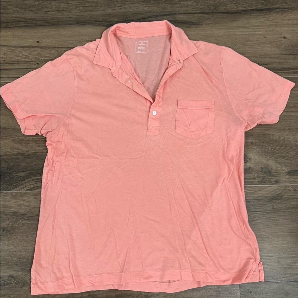 Pink Island Company Lightweight Polo Shirt
